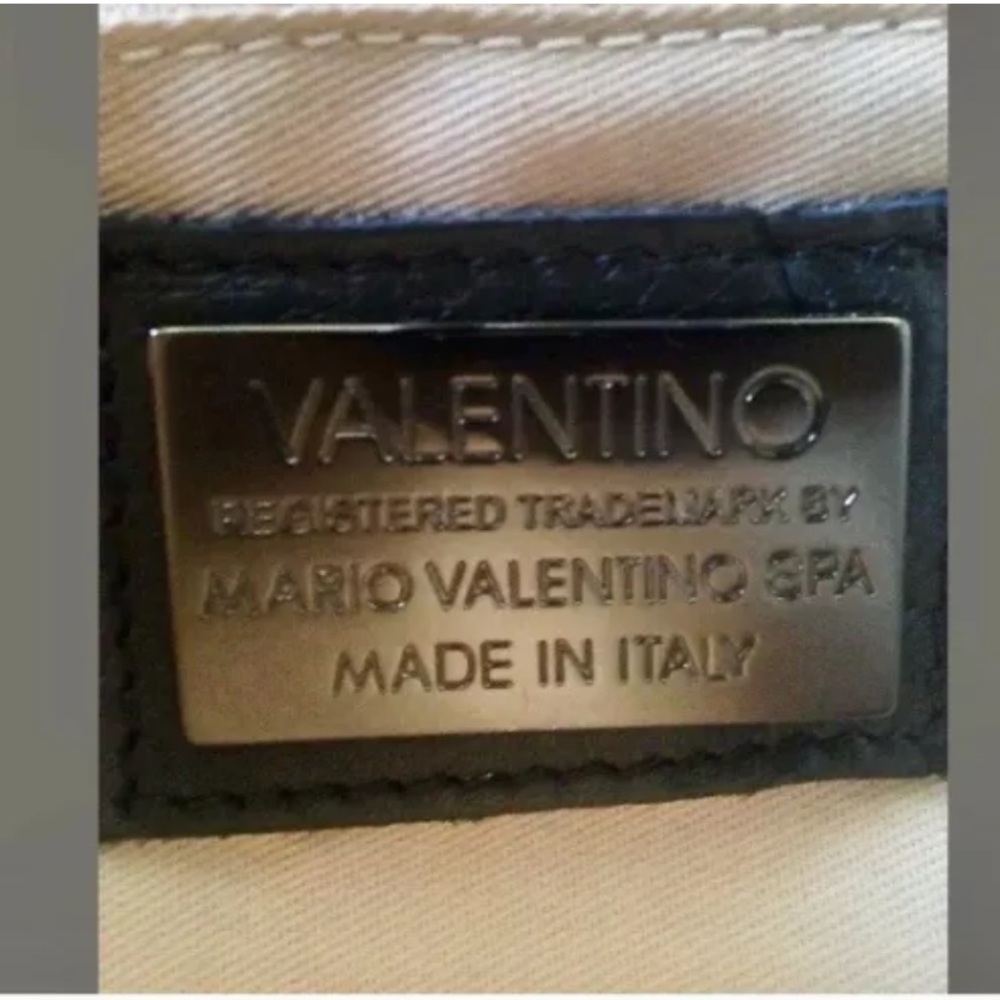 Mario Valentino Black Dora Quilted Leathe Bac - Picture 5 of 8
